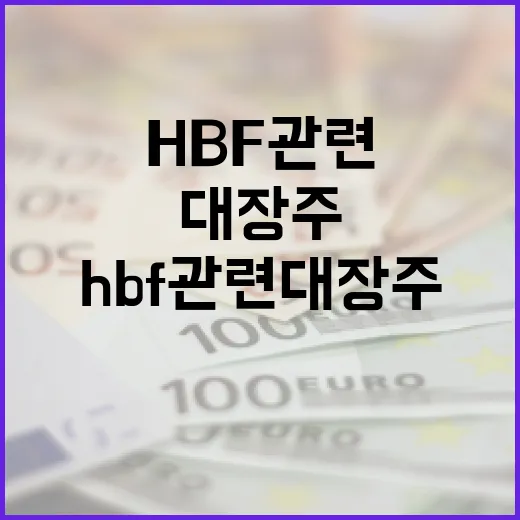 HBF 관련 대장주를 식별하는 방법 - 요약