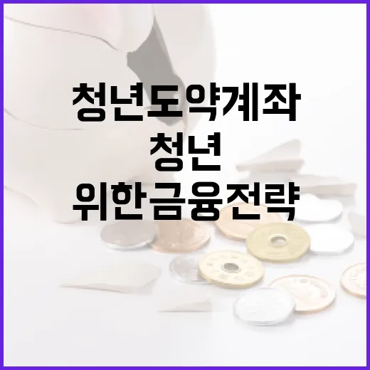 청년도약계좌 활용하는 방법: 청년을 위한 금융 전략 - 요약