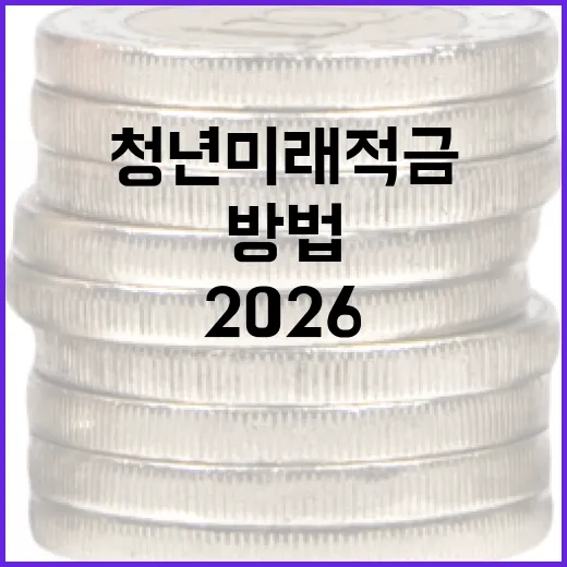 2026 청년미래적금을 활용하는 방법 - 요약