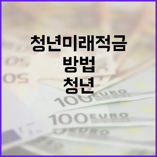 청년미래적금을 활용하여 재정적 안정을 얻는 방법 - 요약