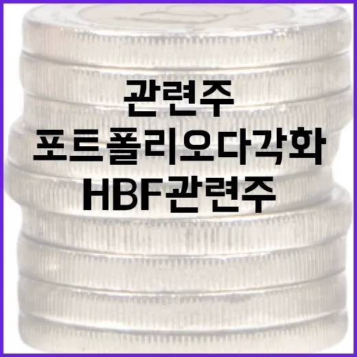 HBF 관련주로 포트폴리오 다각화하는 방법 - 요약