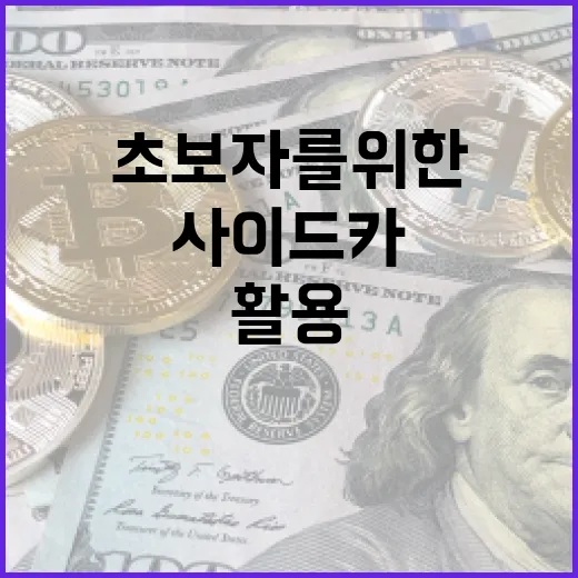 사이드카의 뜻과 활용 방법: 초보자를 위한 가이드 - 요약
