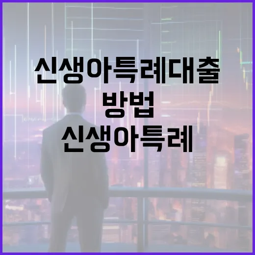 신생아 특례대출을 받는 방법 - 요약