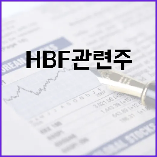 HBF 관련주에 투자하는 방법 - 요약