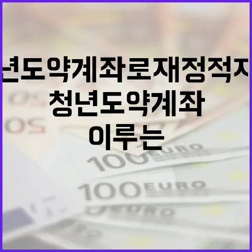 청년도약계좌로 재정적 자유를 이루는 방법 - 요약