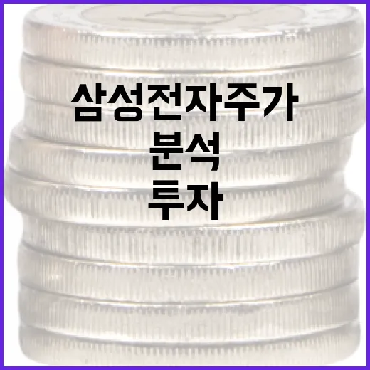 삼성전자 주가 분석 방법: 투자 결정을 위한 전략 - 요약