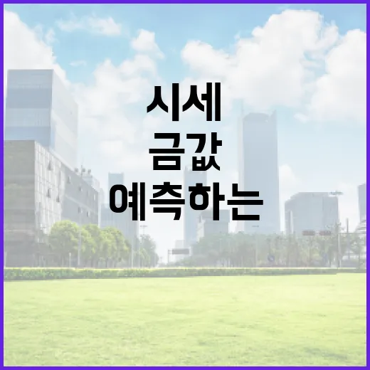 금값 시세를 이해하고 예측하는 방법 - 요약