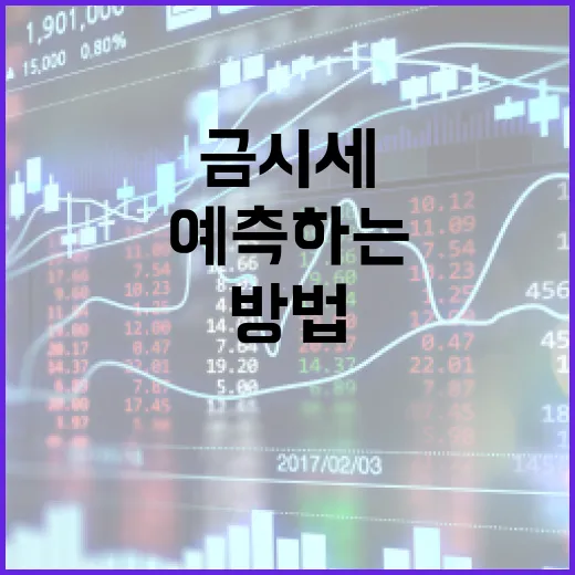 금시세를 이해하고 예측하는 방법 - 요약