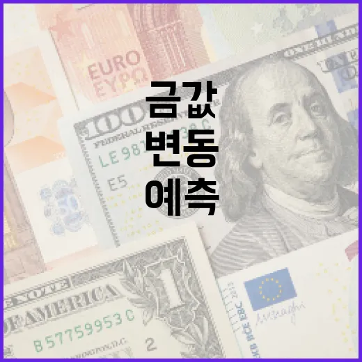 금값 변동을 예측하는 방법 - 요약