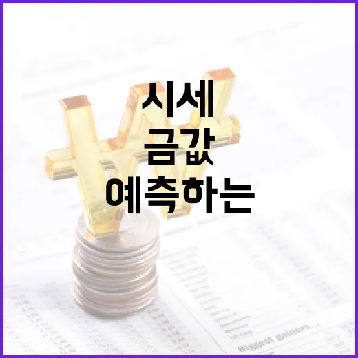 금값 시세를 이해하고 예측하는 방법 - 요약