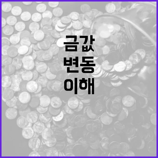 금값 변동을 이해하고 투자에 활용하는 방법 - 요약