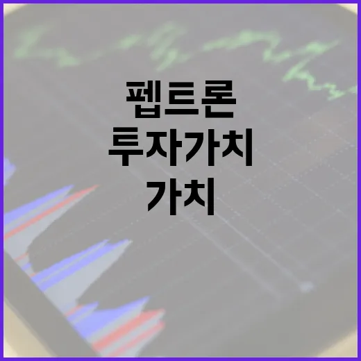 펩트론의 투자 가치를 평가하는 방법 - 요약