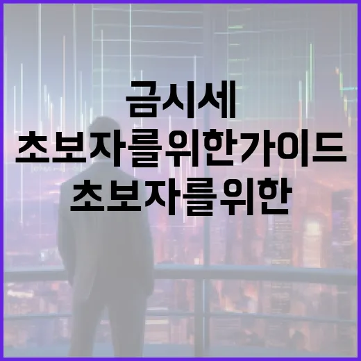 금시세를 이해하는 방법: 초보자를 위한 가이드 - 요약