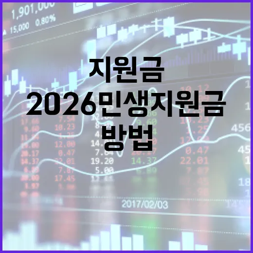 2026 민생지원금을 효과적으로 활용하는 방법 - 요약