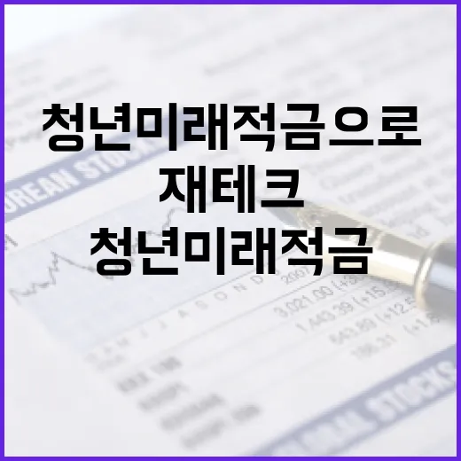 청년미래적금으로 재테크하는 방법 - 요약