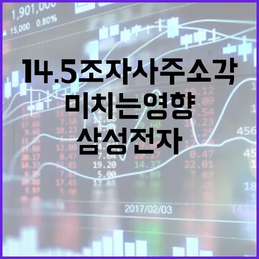 삼성전자 14.5조 자사주 소각이 미치는 영향과 그 의미 - 요약