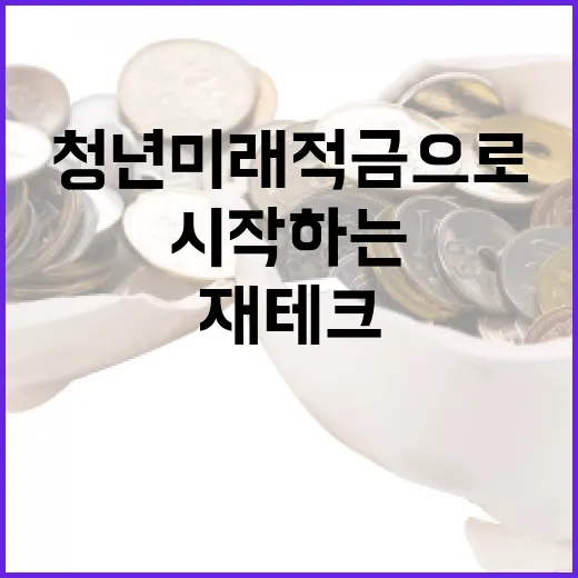 청년미래적금으로 재테크 시작하는 방법 - 요약