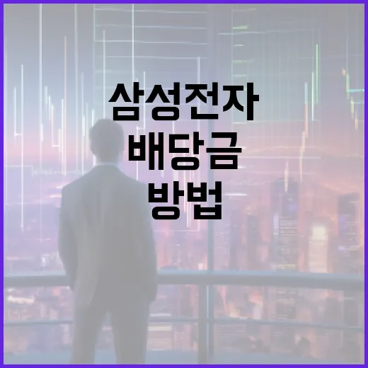 삼성전자 배당금 이해하는 방법 - 요약