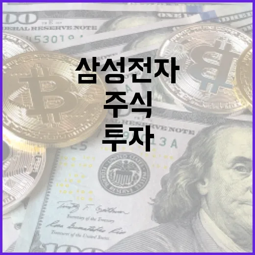 삼성전자 주식에 투자하는 방법 - 요약