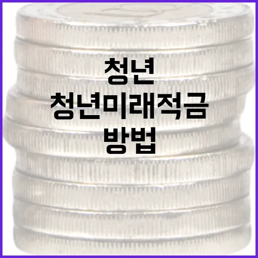 청년미래적금으로 재정적 안정성을 높이는 방법 - 요약