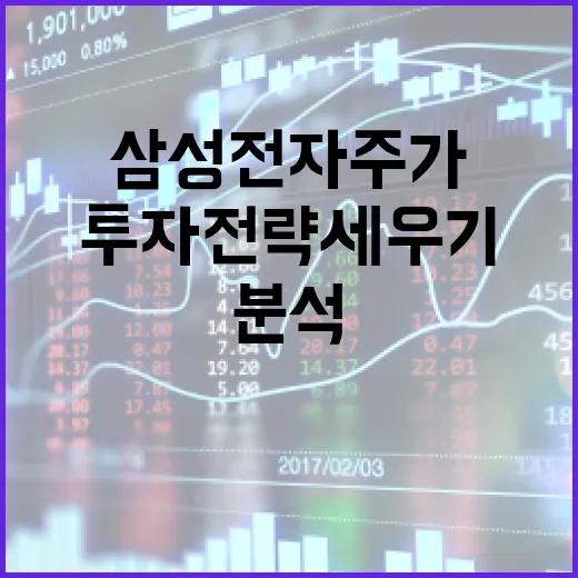 삼성전자 주가 분석 방법과 투자 전략 세우기 - 요약