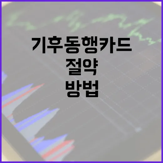 기후동행카드를 활용하는 방법: 환경과 비용 절약을 동시에 - 요약