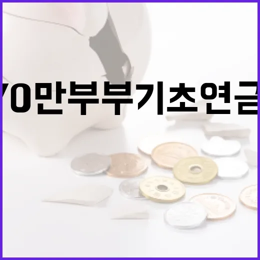 월470만 부부 기초연금 논란을 이해하는 방법 - 요약