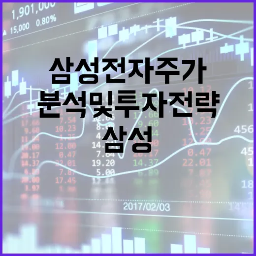 삼성전자 주가 분석 및 투자 전략 세우는 방법 - 요약