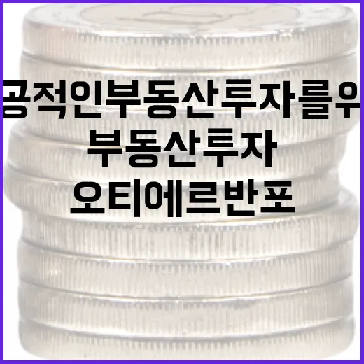 오티에르 반포 투자 가이드: 성공적인 부동산 투자를 위한 방법 - 요약