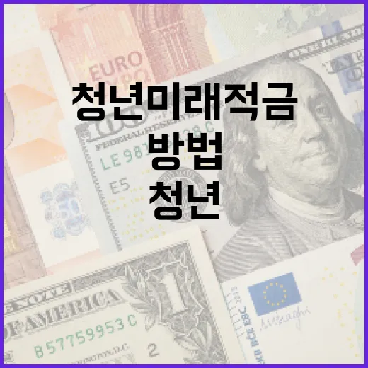 청년미래적금으로 미래를 준비하는 방법 - 요약