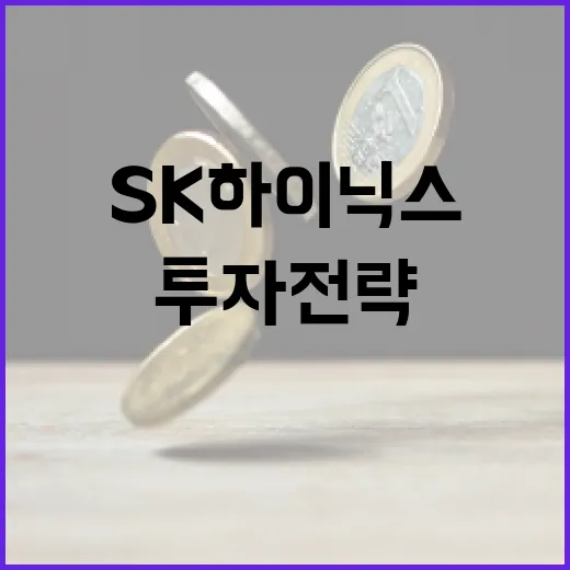 SK하이닉스 주식 분석 및 투자 전략을 세우는 방법 - 요약