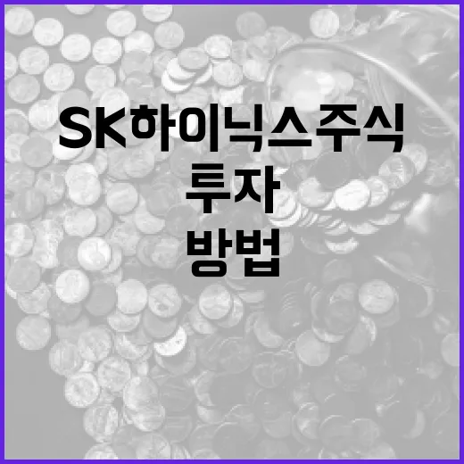 SK하이닉스 주식 투자하는 방법 - 요약