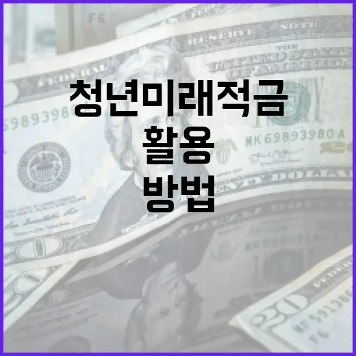 청년미래적금을 효과적으로 활용하는 방법 - 요약
