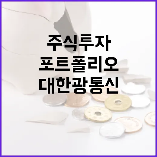 대한광통신 주식 투자 가이드: 포트폴리오에 포함할 가치가 있을까? - 요약