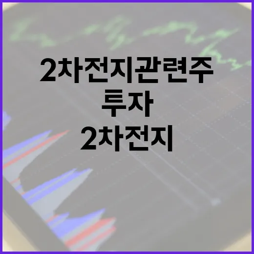 2차전지 관련주에 투자하는 방법 - 요약