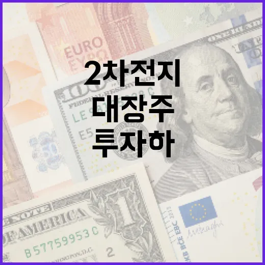 2차전지 대장주에 투자하는 방법 - 요약