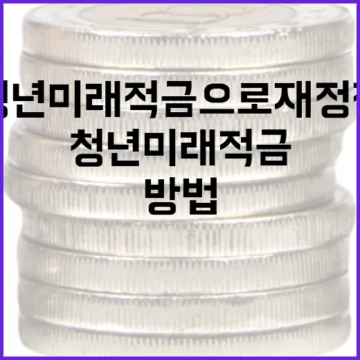 청년미래적금으로 재정적 미래를 대비하는 방법 - 요약