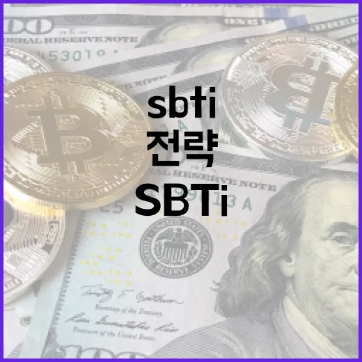 SBTi를 통해 지속 가능한 금융 전략을 수립하는 방법 - 요약