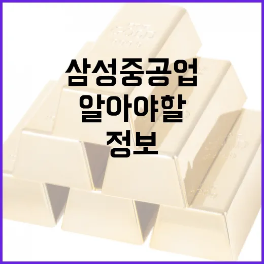 삼성중공업에 투자하는 방법: 알아야 할 필수 정보 - 요약