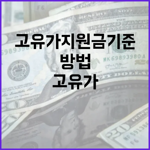 고유가 지원금 기준을 이해하고 활용하는 방법 - 요약