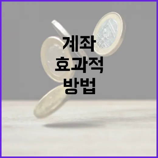 ISA 계좌를 효과적으로 활용하는 방법 - 요약