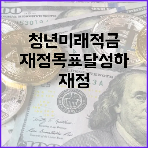 청년미래적금을 활용하여 재정 목표 달성하는 방법 - 요약