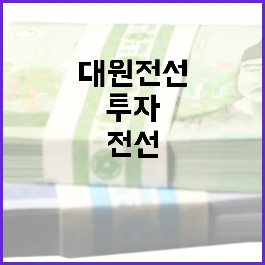 대원전선에 투자하는 방법 - 요약