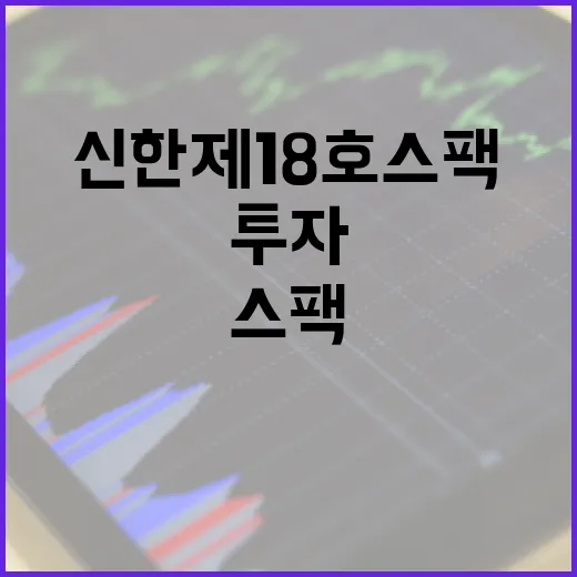 신한제18호스팩을 이해하고 투자하는 방법 - 요약