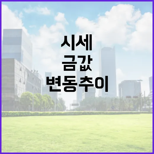 금값시세 변동 추이를 이해하고 투자하는 방법 - 요약