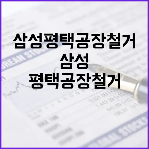 삼성 평택공장 철거에 대해 알아야 할 모든 것 - 요약