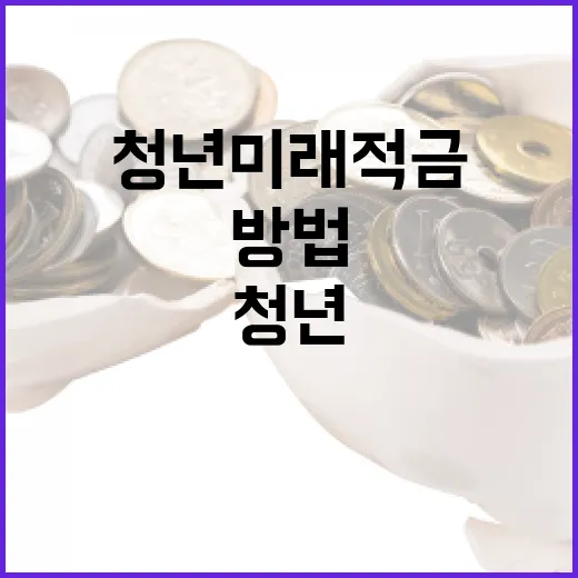 청년미래적금으로 미래를 준비하는 방법 - 요약