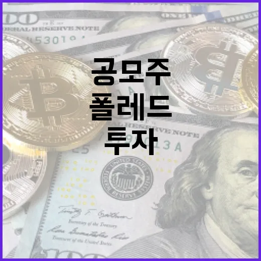 폴레드 공모주 투자하는 방법 - 요약