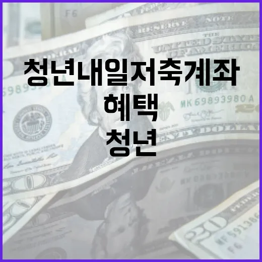 청년내일저축계좌 활용법: 청년을 위한 금융 혜택 최대화 - 요약