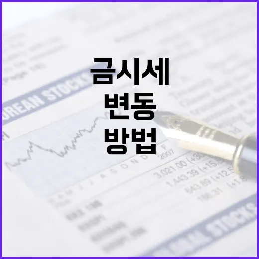 금시세 변동 이해하는 방법: 초보자를 위한 가이드 - 요약